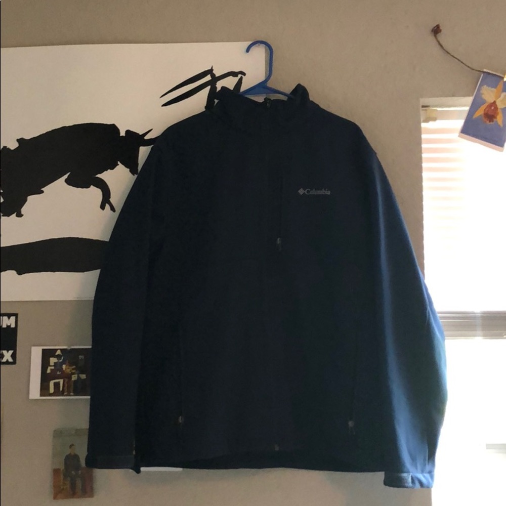 Navy blue Columbia jacket